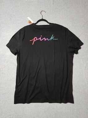Vs PINK Victorias Secret Tee Shirt XXL Glitter Logo 2x